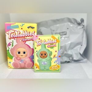 AUTHENTIC Pop Mart Teletubbies Vibrancy Figure- Open Box,Sealed Bag-Mint Dipsy